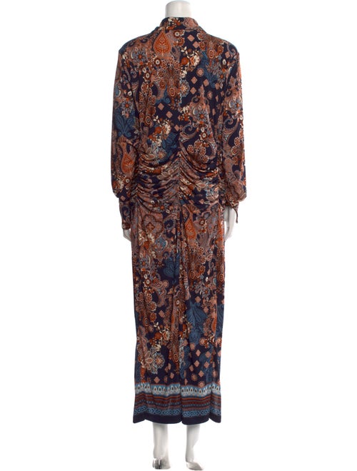 Cara Cara Paisley Print Long Dress