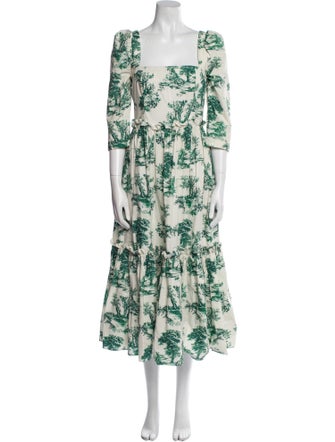 Cara Cara Floral Print Long Dress