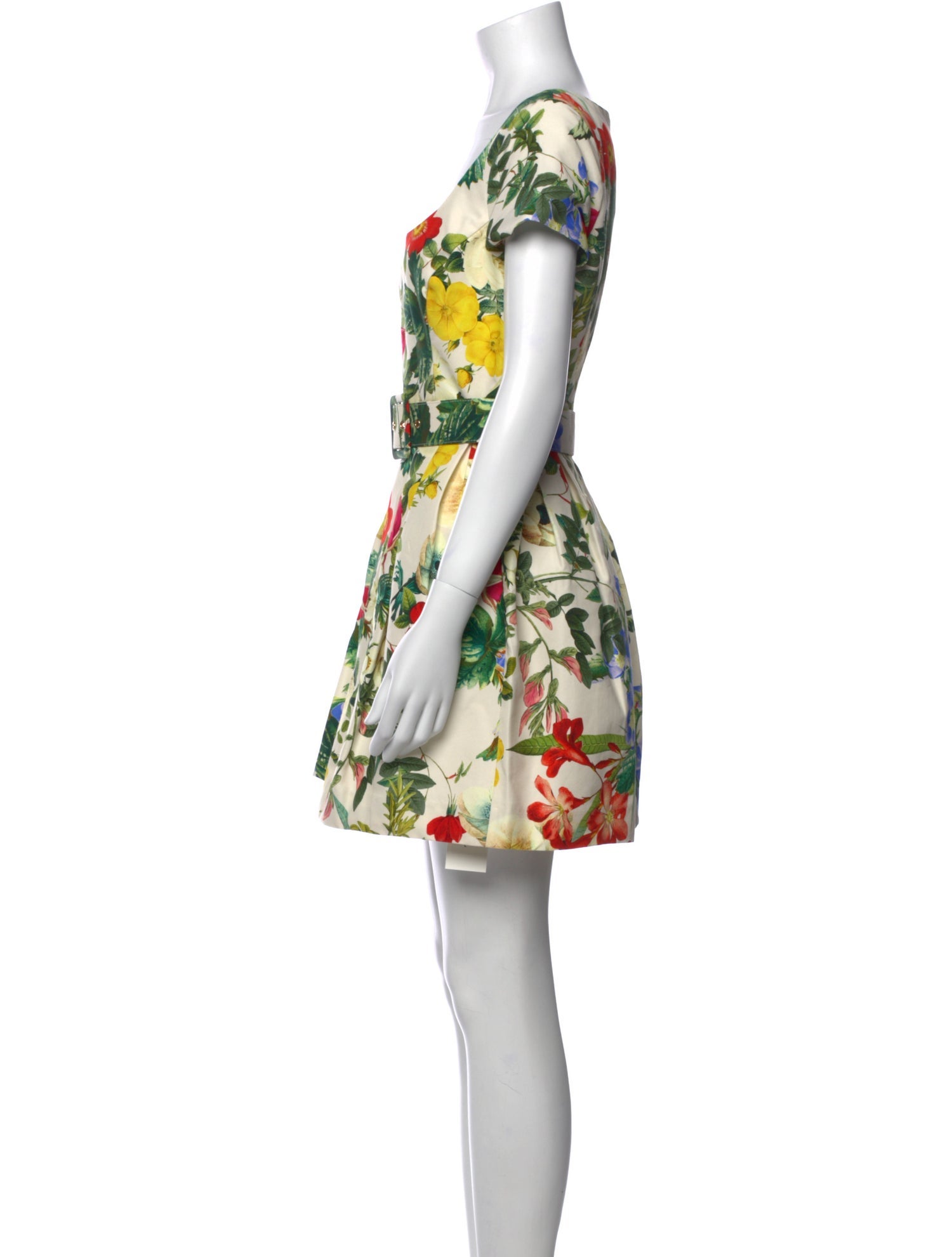 Cara Cara Floral Print Mini Dress w/ Tags