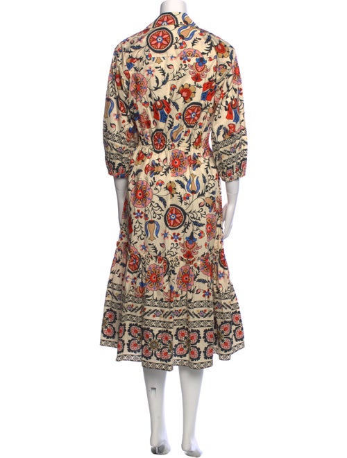 Cara Cara Printed Midi Length Dress