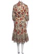 Cara Cara Printed Midi Length Dress