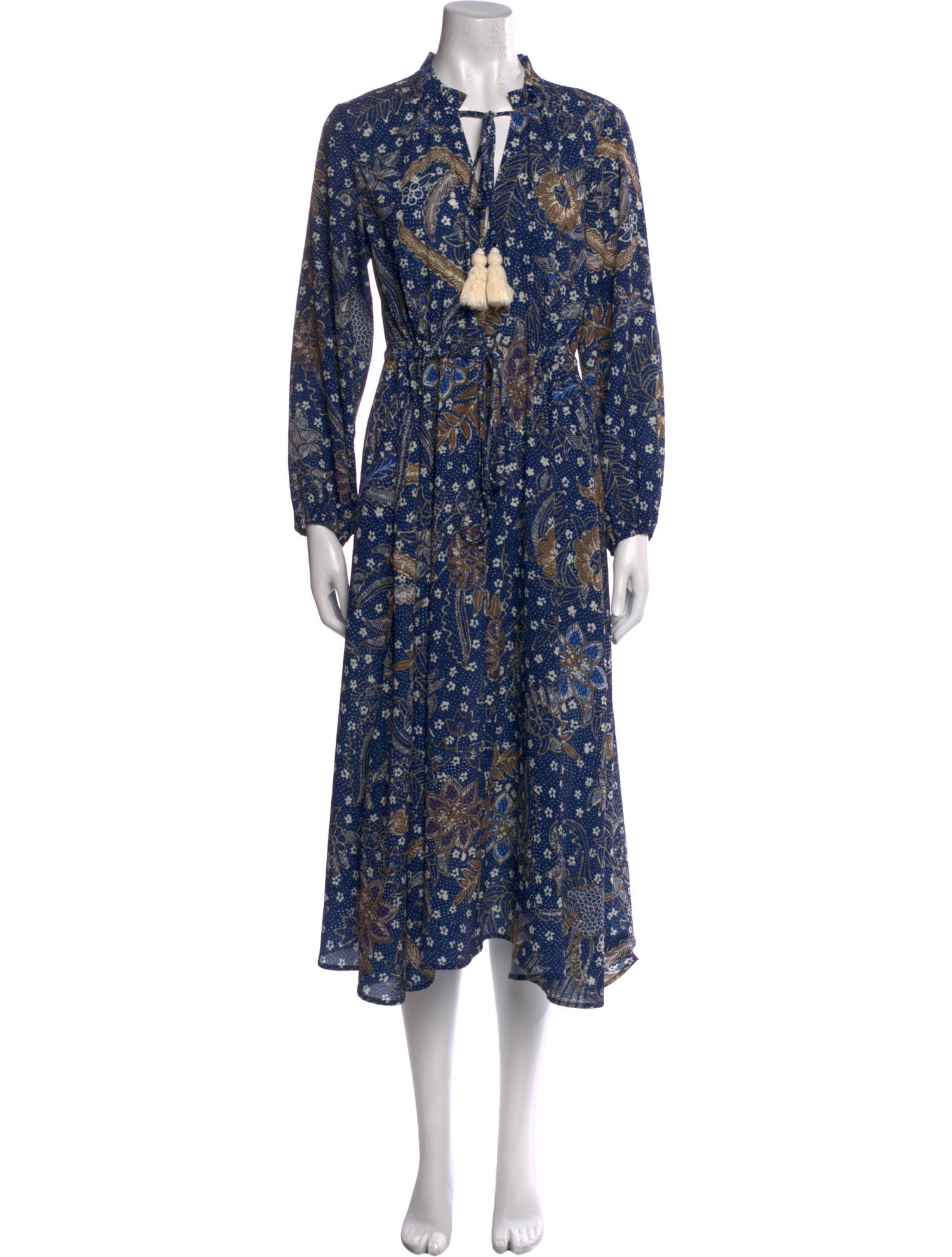 Cara Cara Floral Print Midi Length Dress