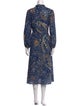 Cara Cara Floral Print Midi Length Dress