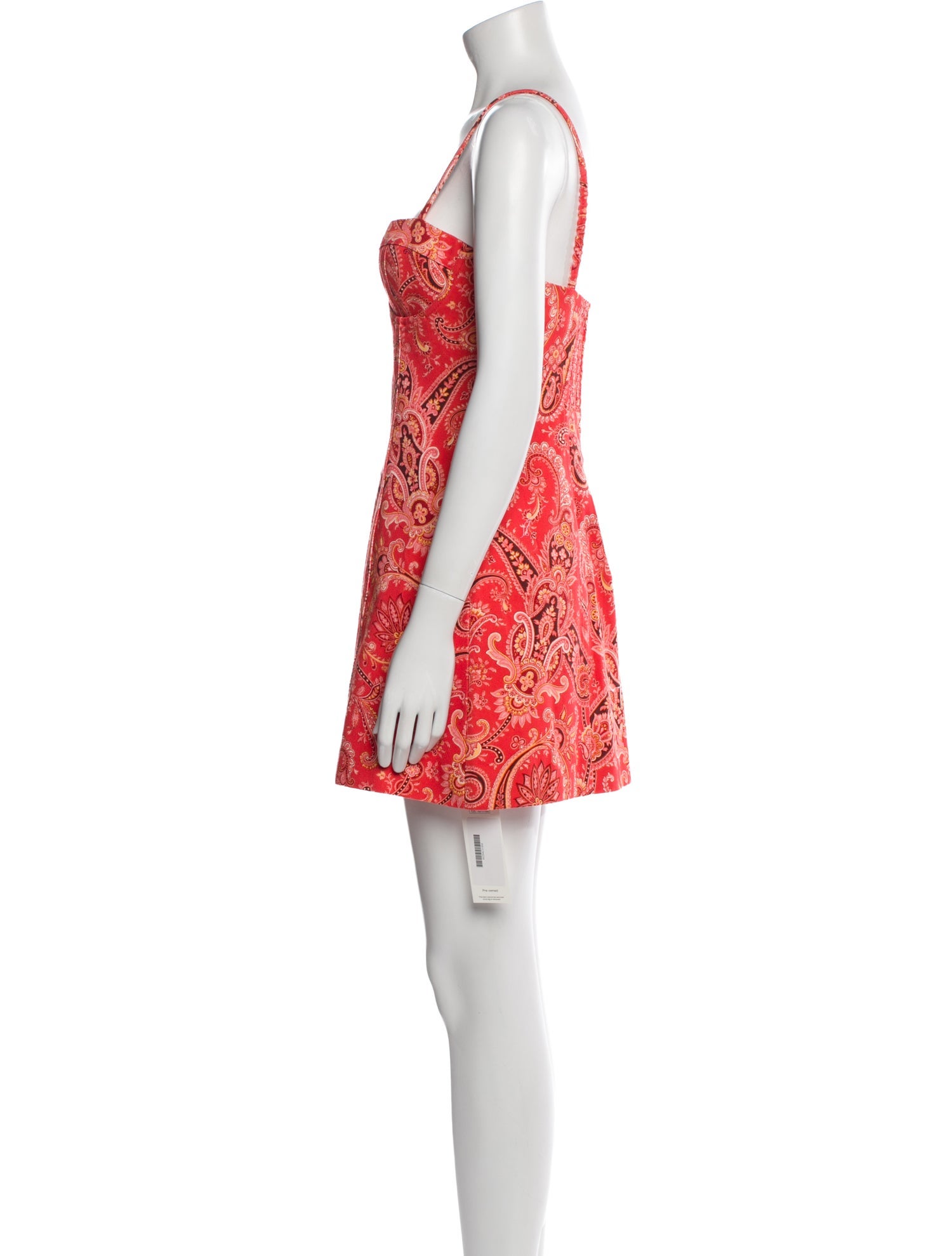 Cara Cara Paisley Print Mini Dress w/ Tags