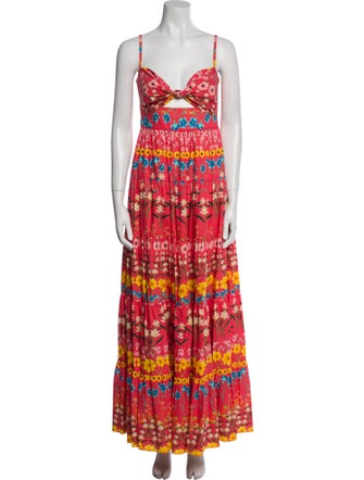 Cara Cara Printed Long Dress