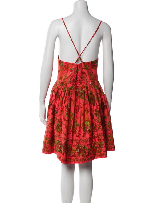 Cara Cara Floral Print Mini Dress