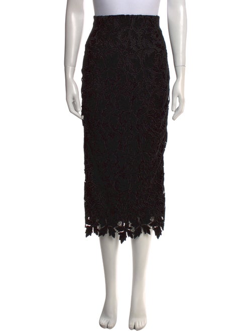 Cara Cara Lace Pattern Midi Length Skirt
