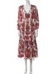Cara Cara Printed Long Dress