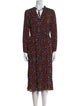 Cara Cara Printed Midi Length Dress
