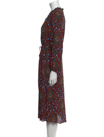 Cara Cara Printed Midi Length Dress
