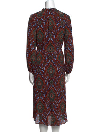 Cara Cara Printed Midi Length Dress