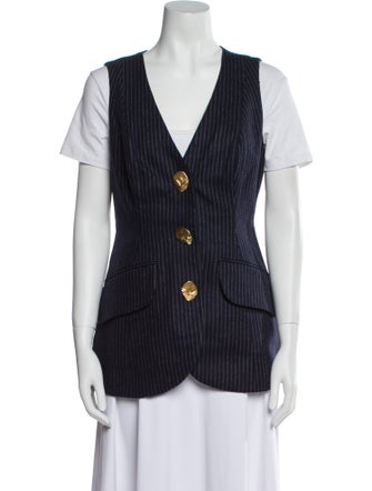 Cara Cara Wool Striped Vest w/ Tags