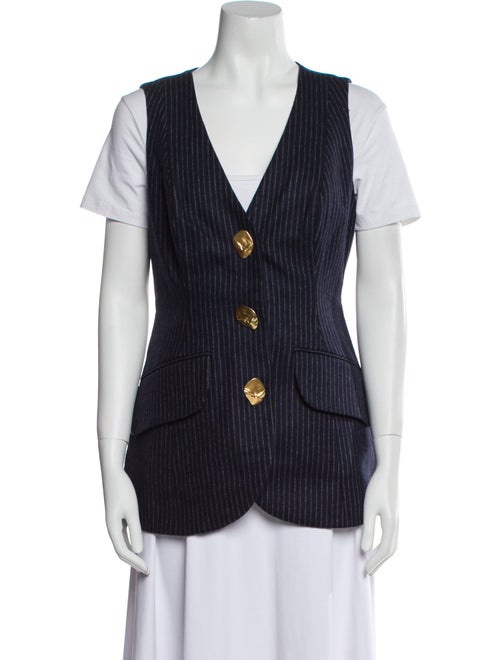 Cara Cara Wool Striped Vest w/ Tags