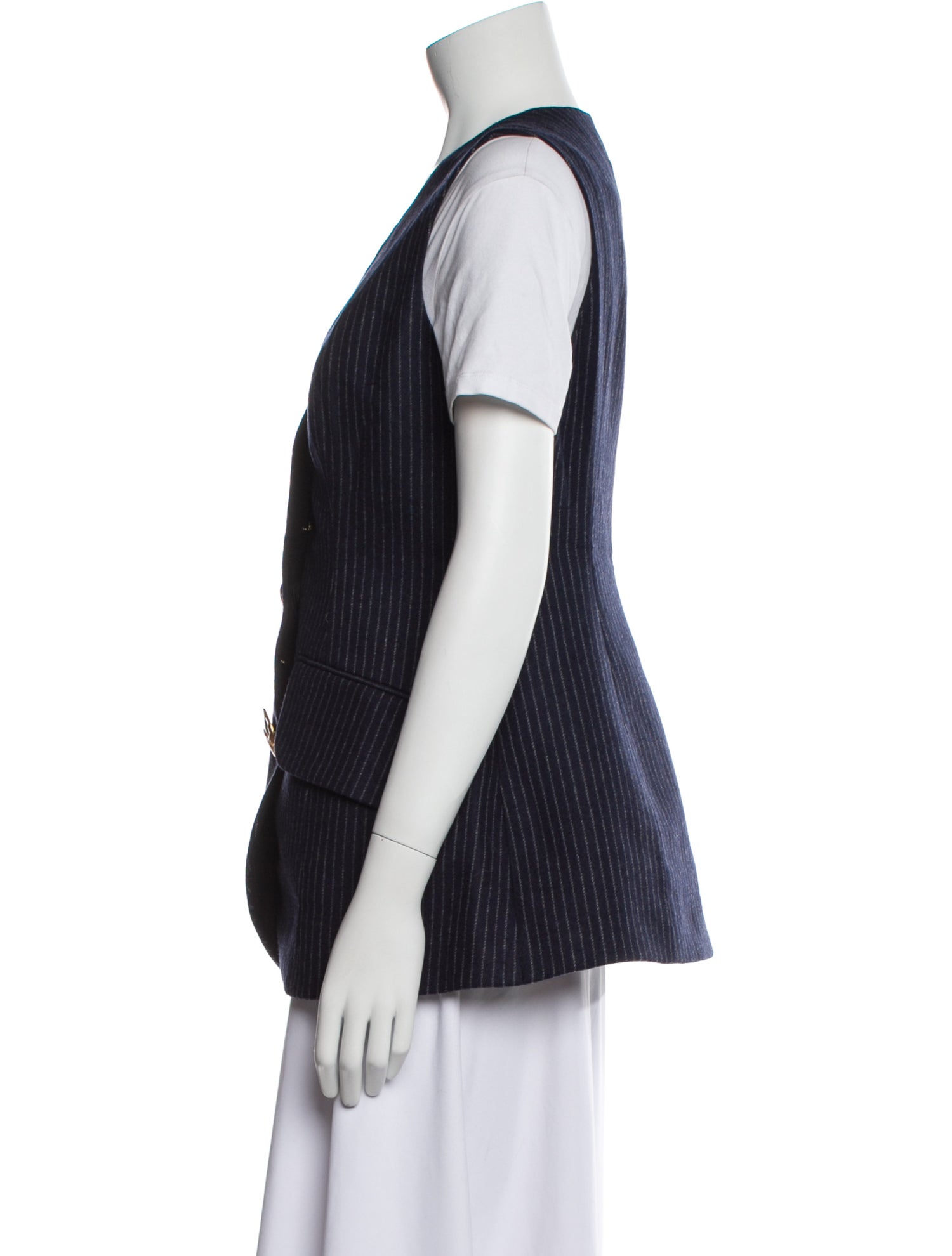 Cara Cara Wool Striped Vest w/ Tags