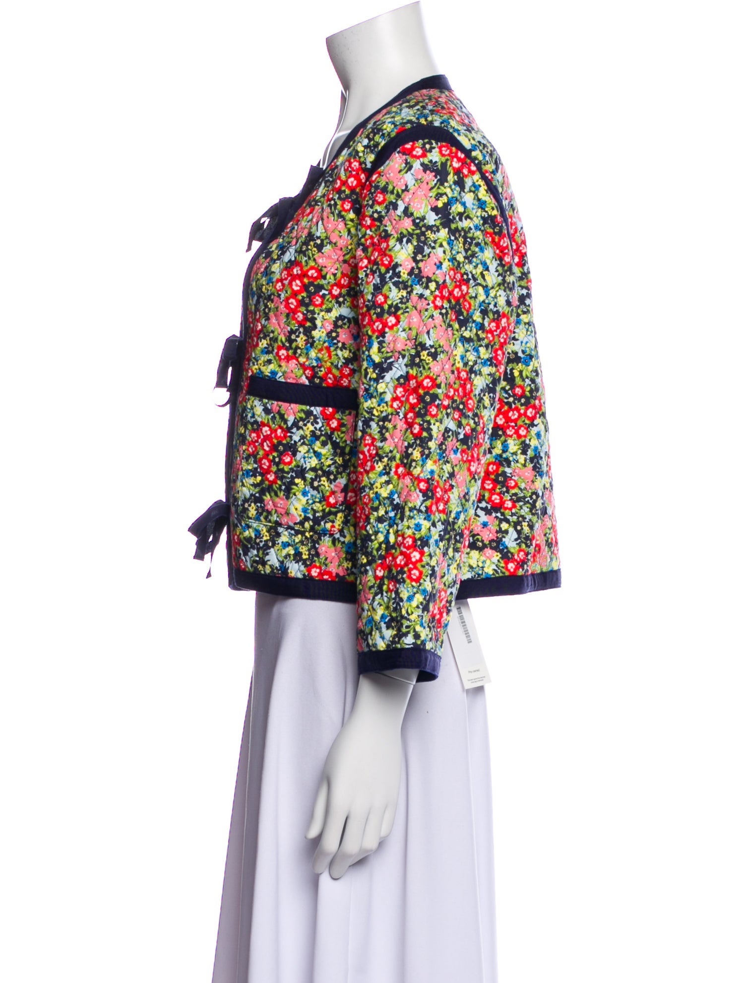 Cara Cara Floral Print Evening Jacket