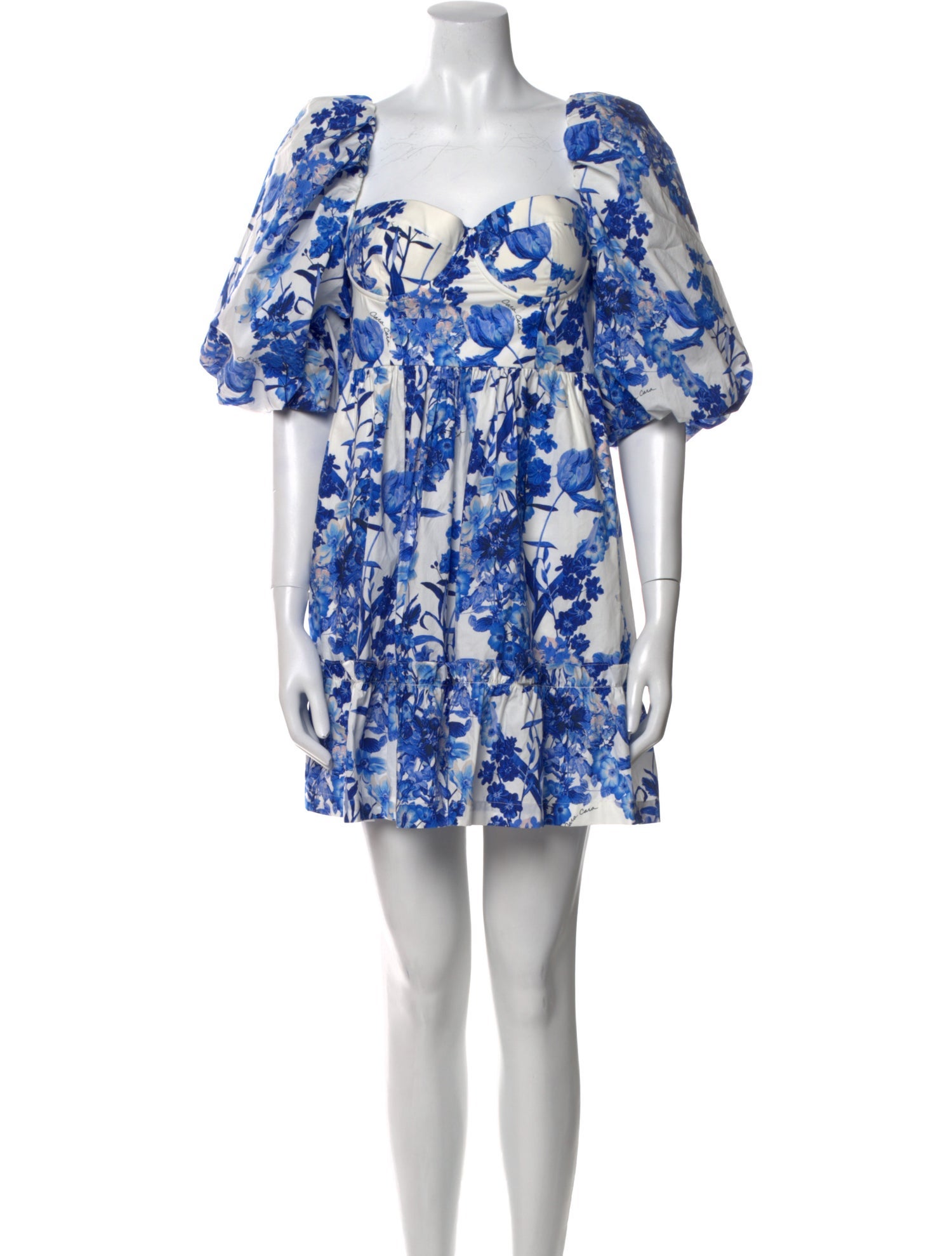 Cara Cara Floral Print Mini Dress w/ Tags