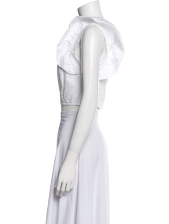 Cara Cara Square Neckline Sleeveless Crop Top