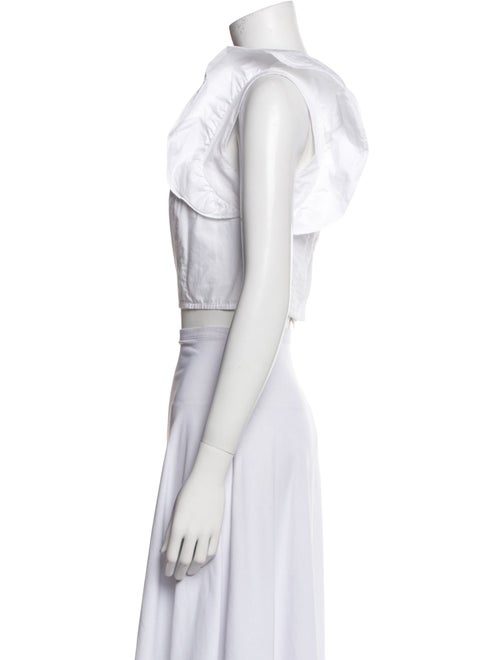 Cara Cara Square Neckline Sleeveless Crop Top