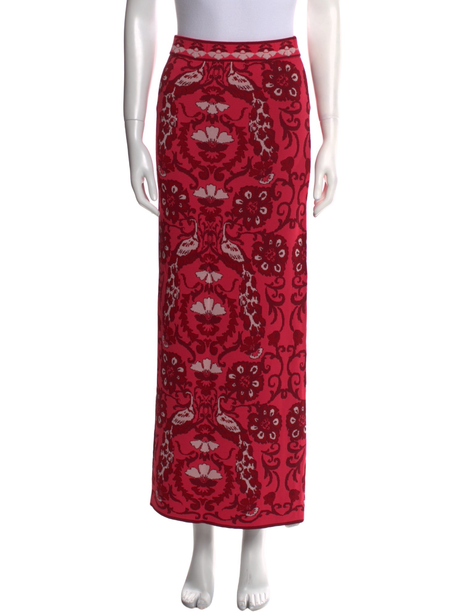 Cara Cara Floral Print Midi Length Skirt