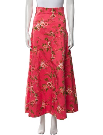 Cara Cara Floral Print Long Skirt