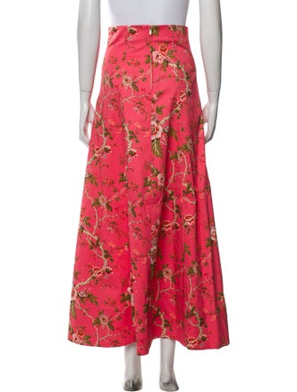 Cara Cara Floral Print Long Skirt