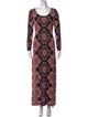 Cara Cara Printed Long Dress