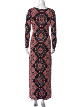 Cara Cara Printed Long Dress