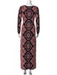 Cara Cara Printed Long Dress