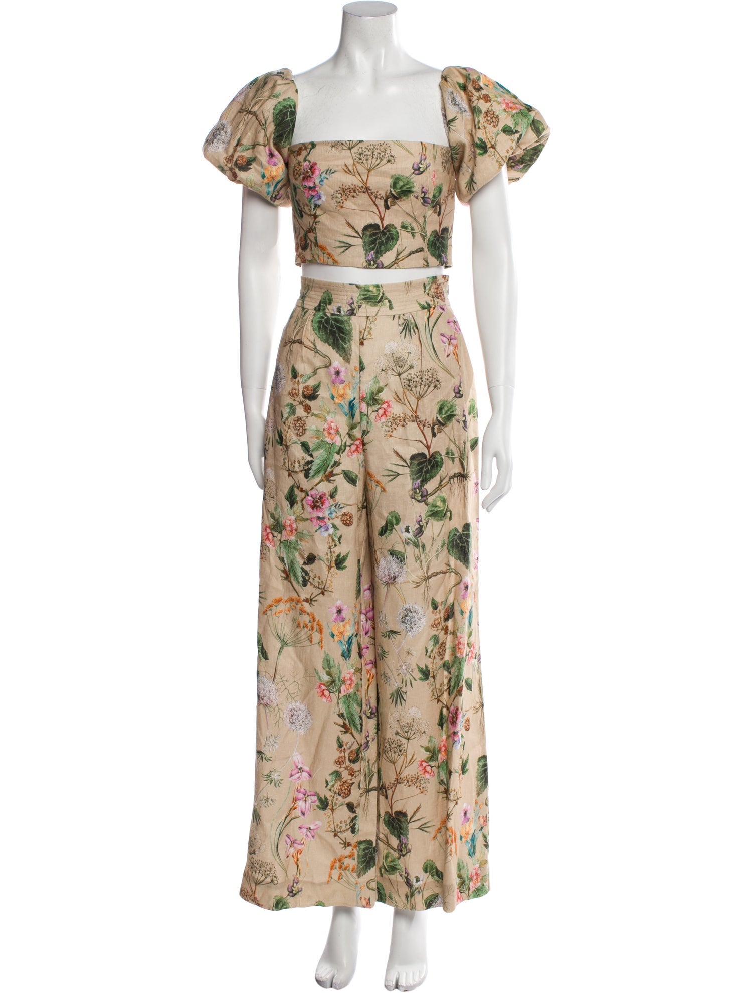 Cara Cara Linen Printed Pant Set