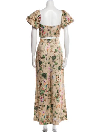 Cara Cara Linen Printed Pant Set