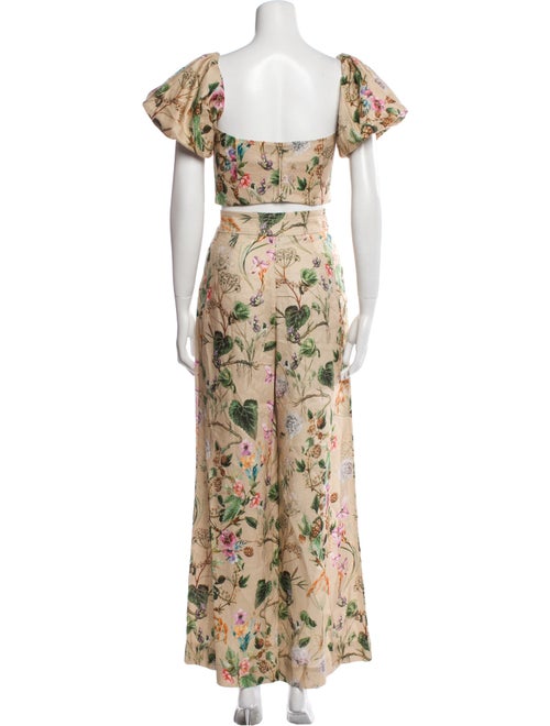 Cara Cara Linen Printed Pant Set