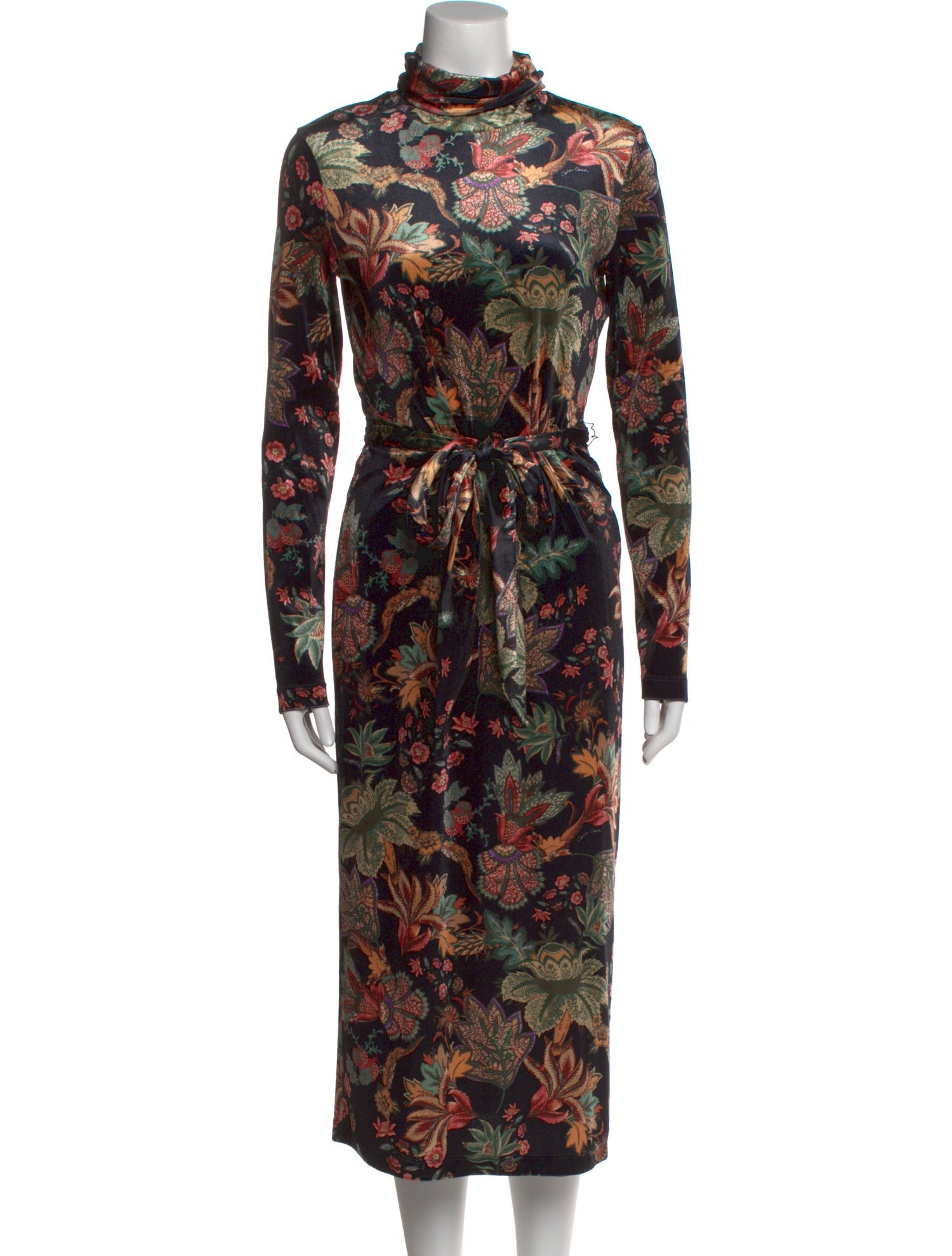 Cara Cara Floral Print Midi Length Dress