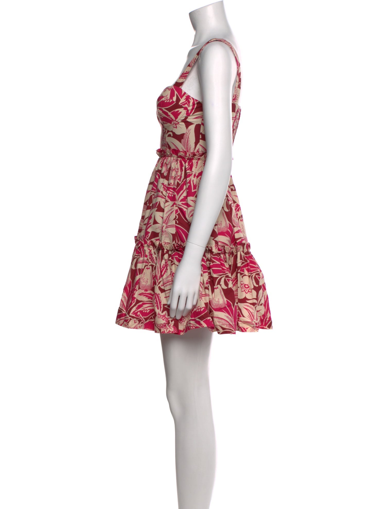 Cara Cara Floral Print Mini Dress