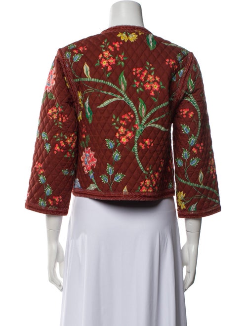 Cara Cara Floral Print Evening Jacket