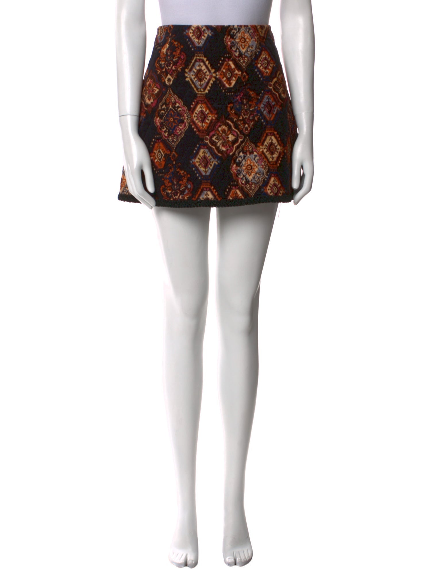 Cara Cara Printed Mini Skirt w/ Tags