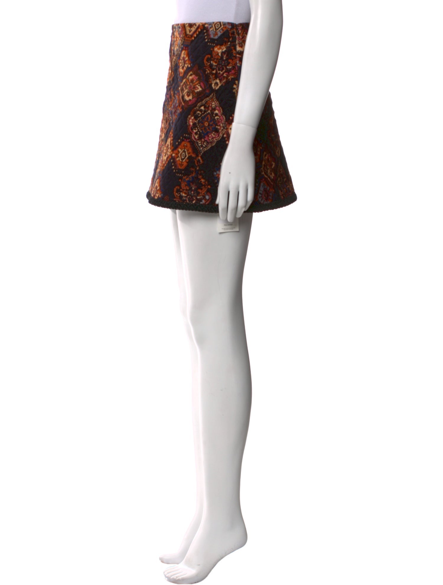 Cara Cara Printed Mini Skirt w/ Tags