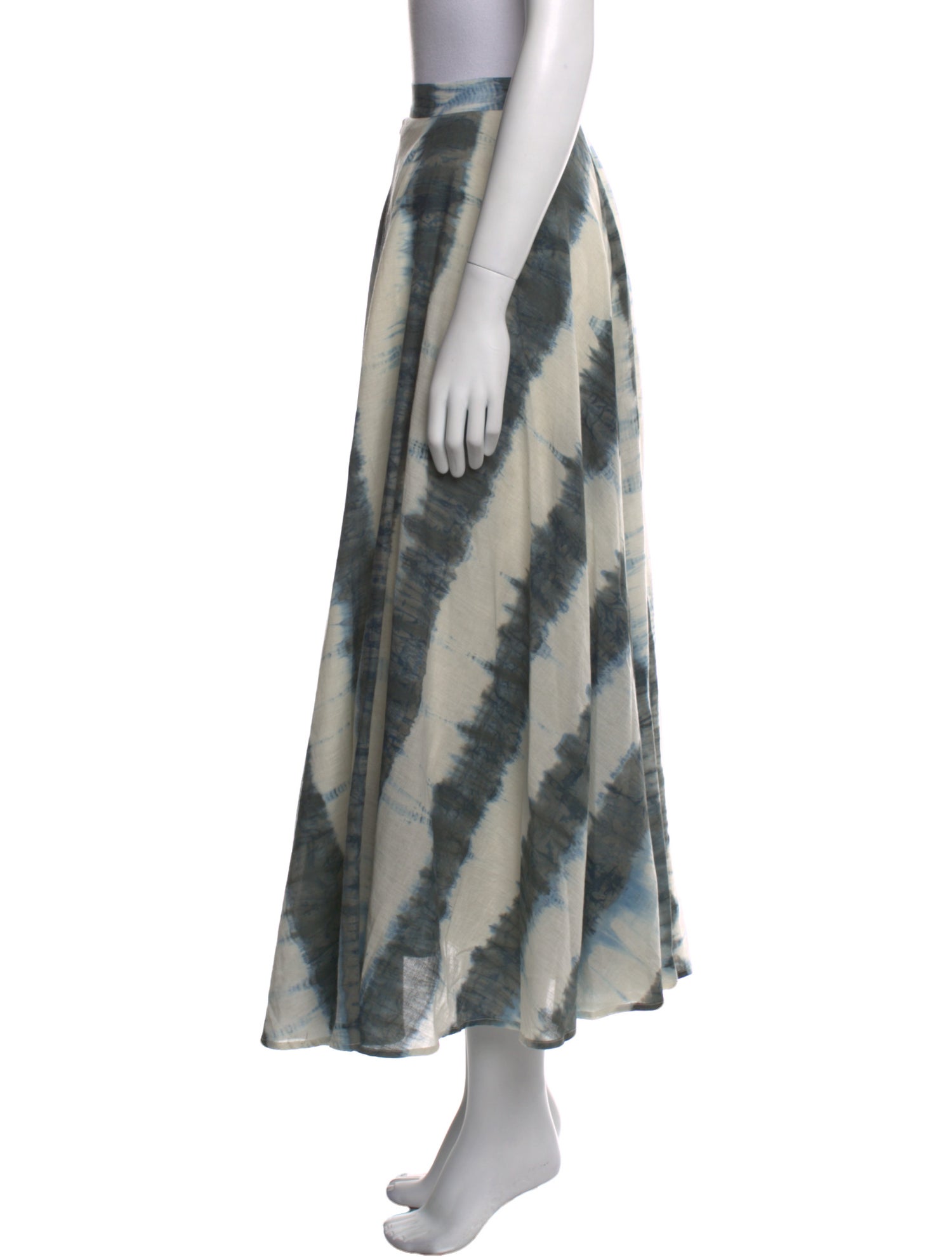 Cara Cara Tie-Dye Print Long Skirt