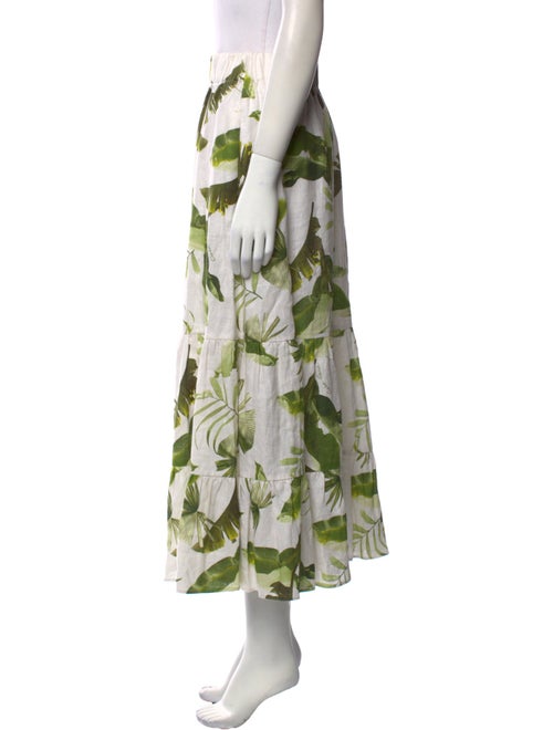 Cara Cara Linen Midi Length Skirt