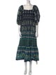 Cara Cara Printed Long Dress