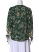 Cara Cara Floral Print V-Neck Blouse