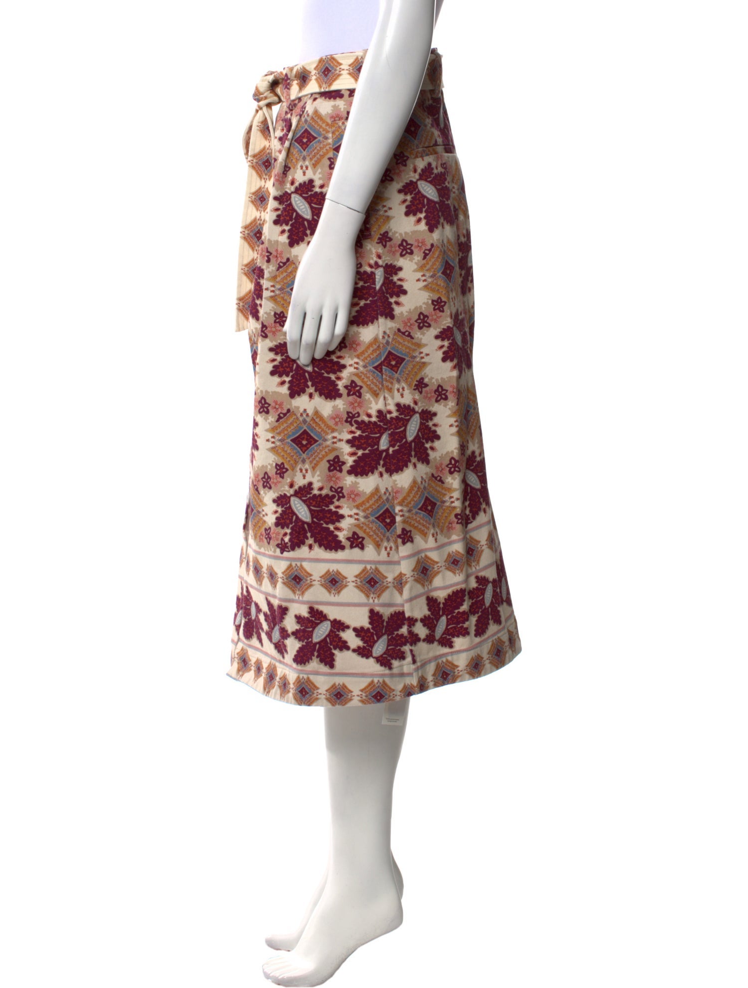 Cara Cara Printed Midi Length Skirt