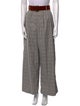 Cara Cara Plaid Print Wide Leg Pants