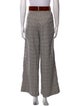 Cara Cara Plaid Print Wide Leg Pants
