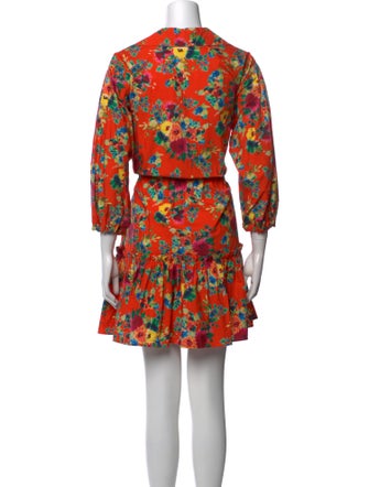 Cara Cara Floral Print Mini Dress