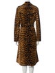 Cara Cara Animal Print Trench Coat