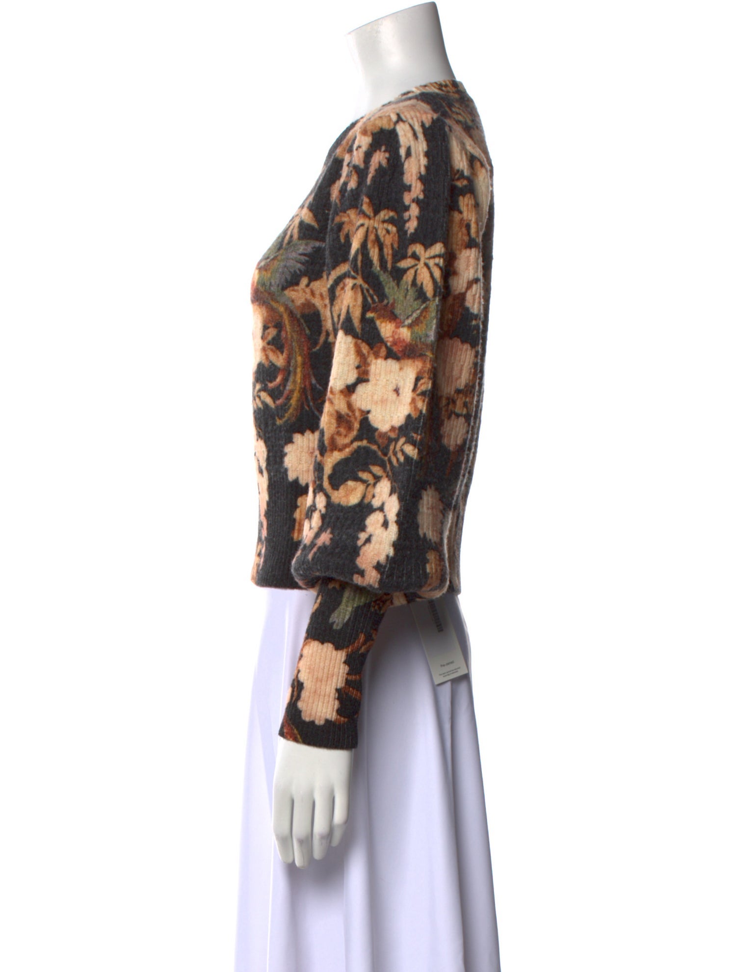 Cara Cara Wool Floral Print Sweater