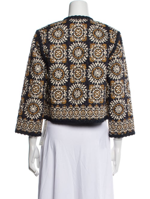 Cara Cara Printed Evening Jacket
