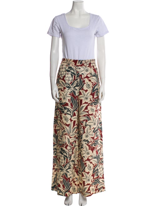 Cara Cara Linen Floral Print Pant Set