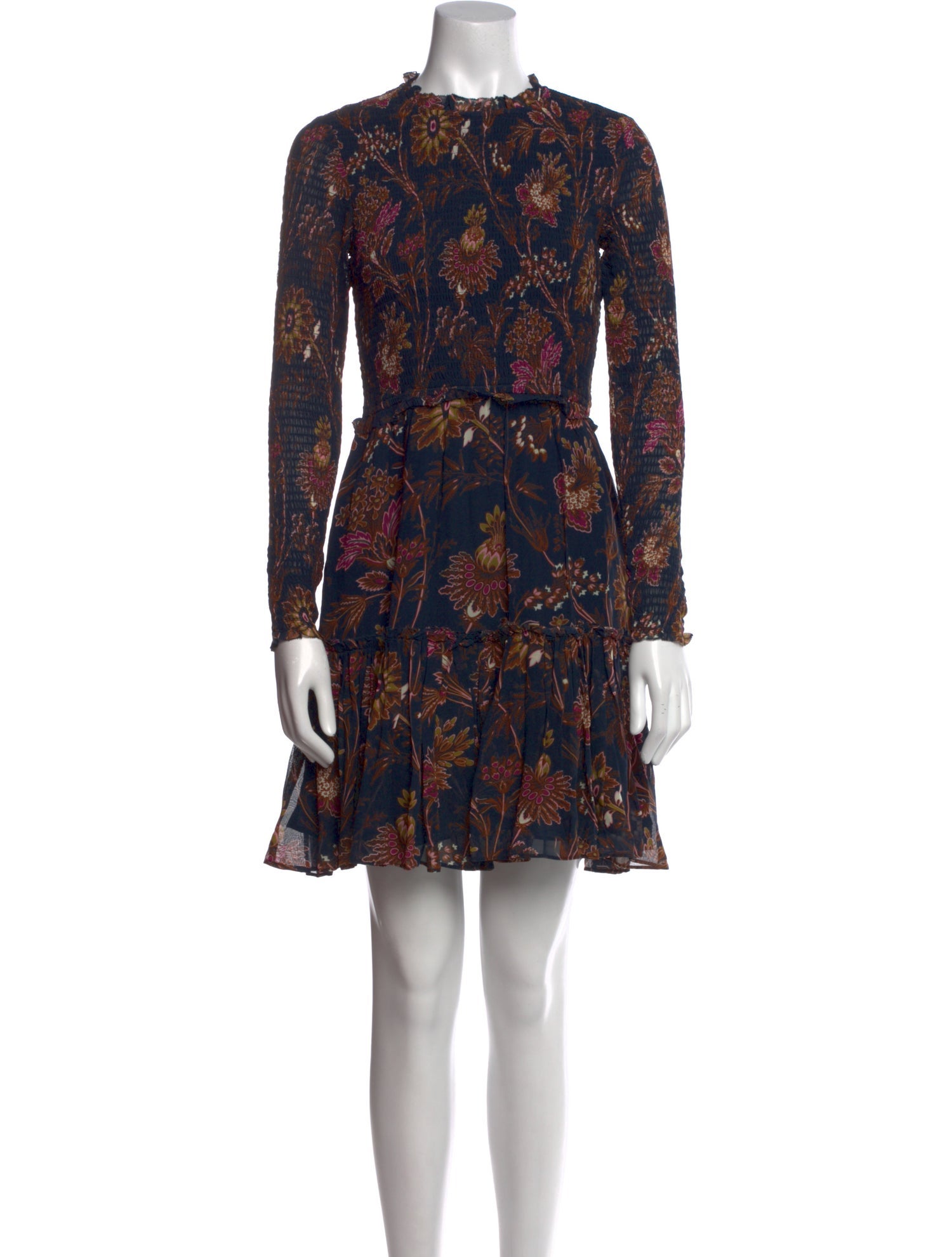 Cara Cara Floral Print Mini Dress