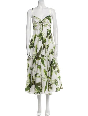 Cara Cara Floral Print Midi Length Dress